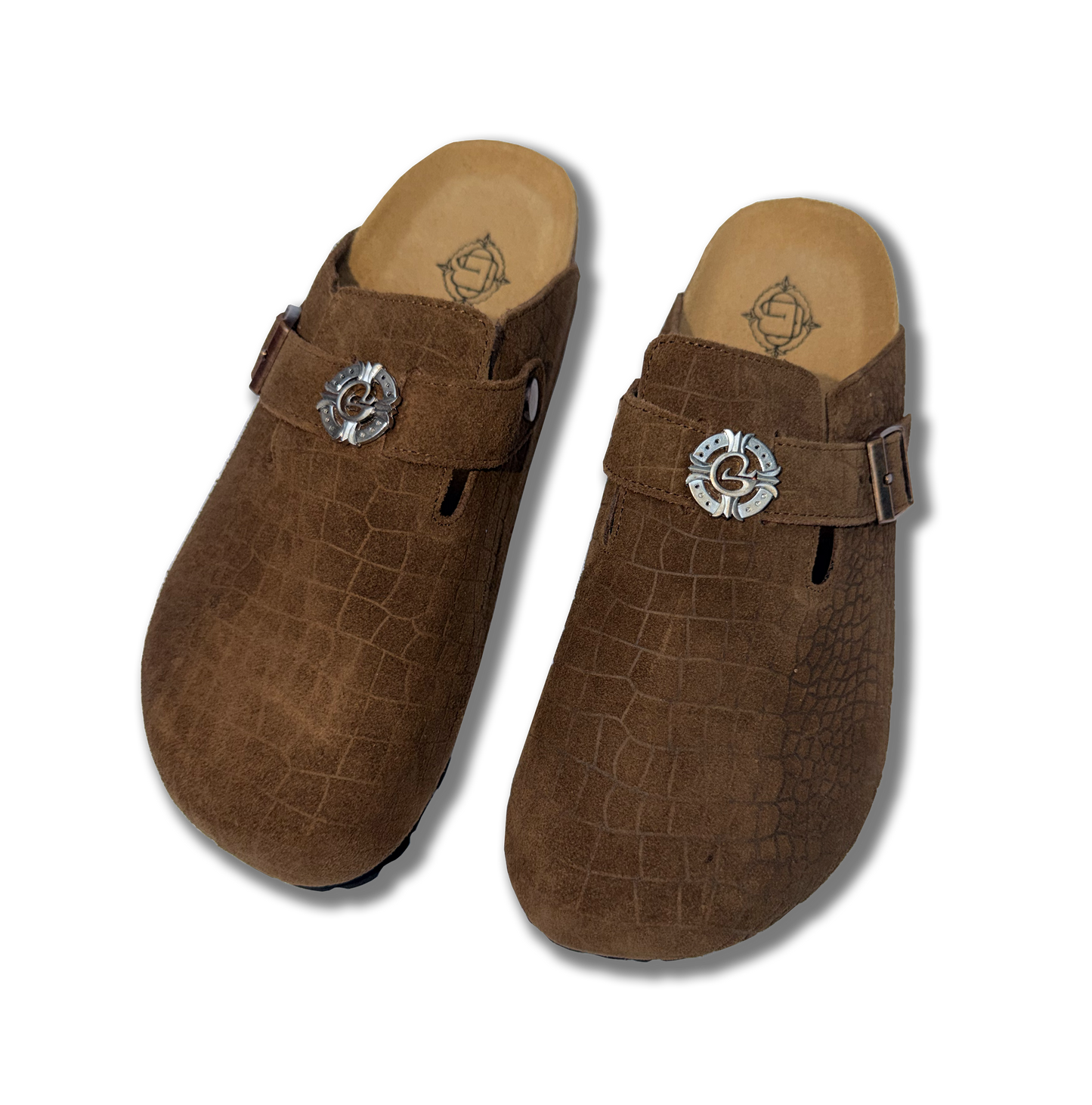 Brown Cayman Mules